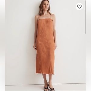 Madewell The Mason Column Dress in Plisse